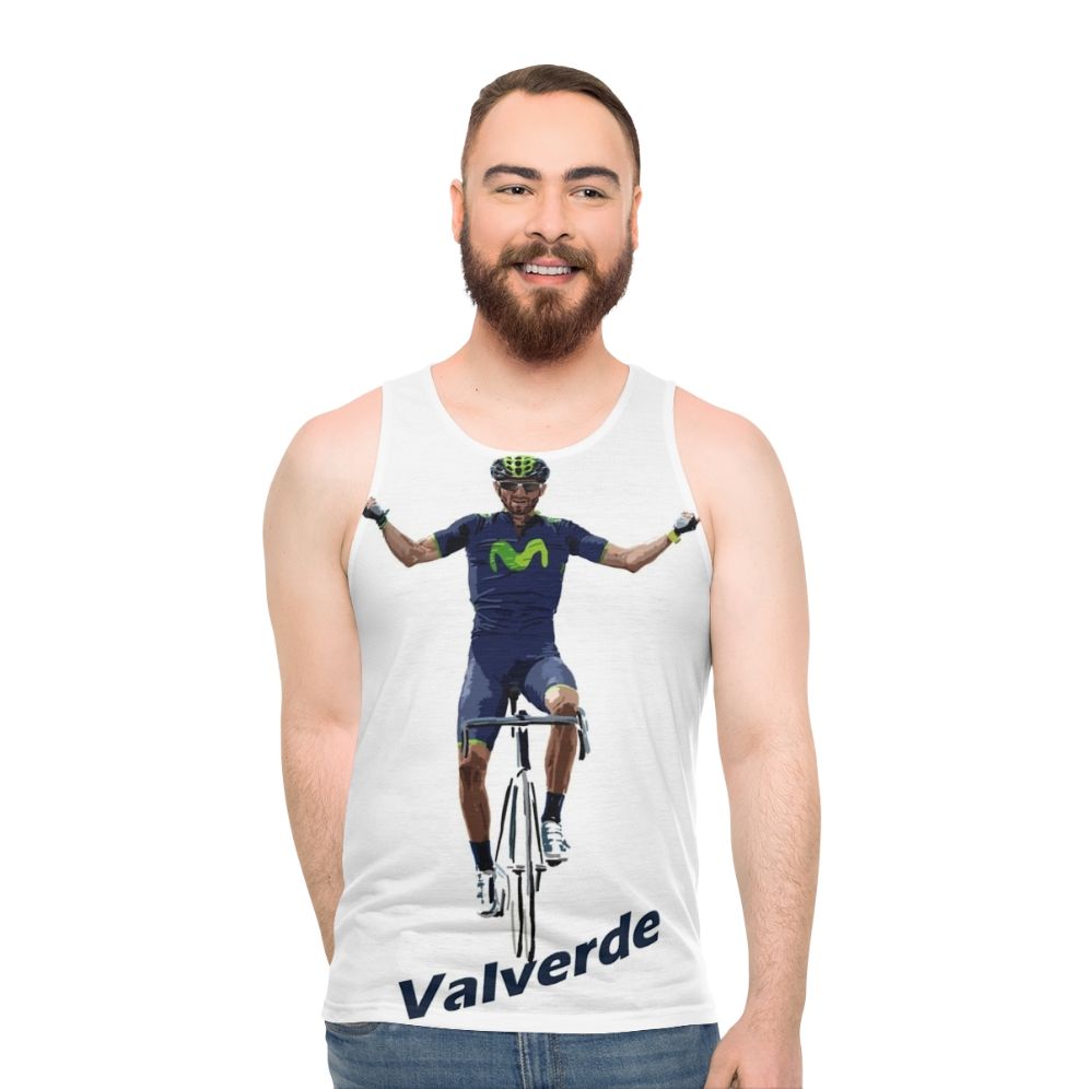 Green Bullet Unisex Cycling Tank Top