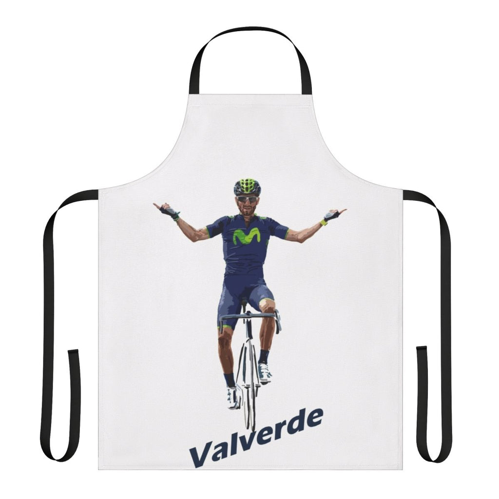 Green apron featuring a bullet design, ideal for road cycling enthusiasts