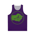 Green Fist Logo Superhero Unisex Tank Top