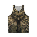 Green man unisex tank top