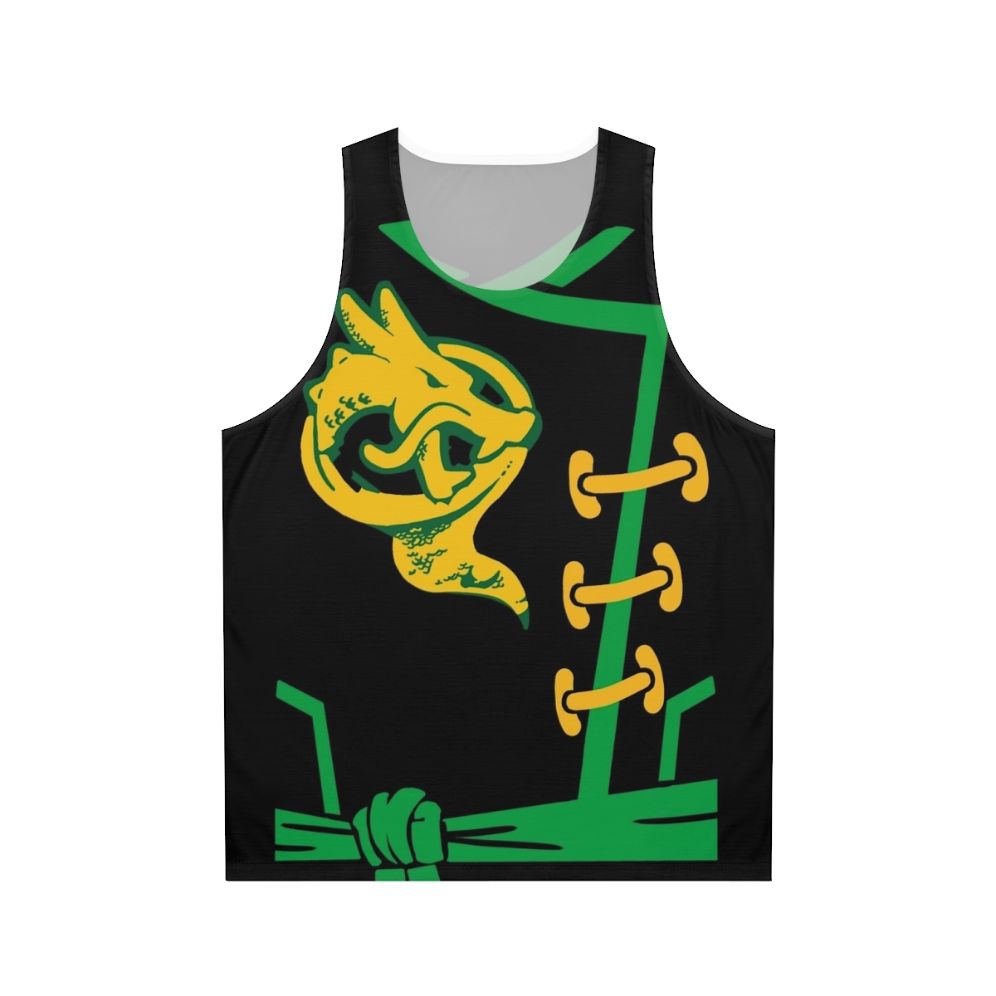 Green ninja Lloyd Garmadon unisex tank top