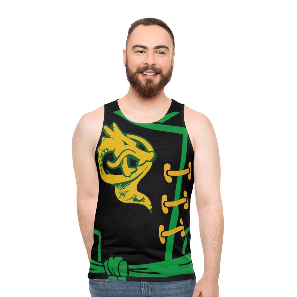 Green ninja Lloyd Garmadon unisex tank top