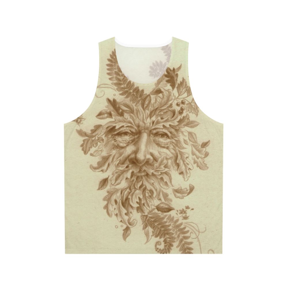Greenman nature inspired unisex tank top