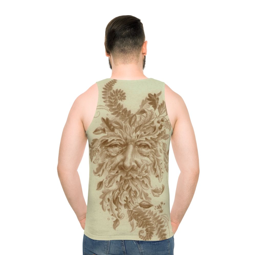 Greenman nature inspired unisex tank top