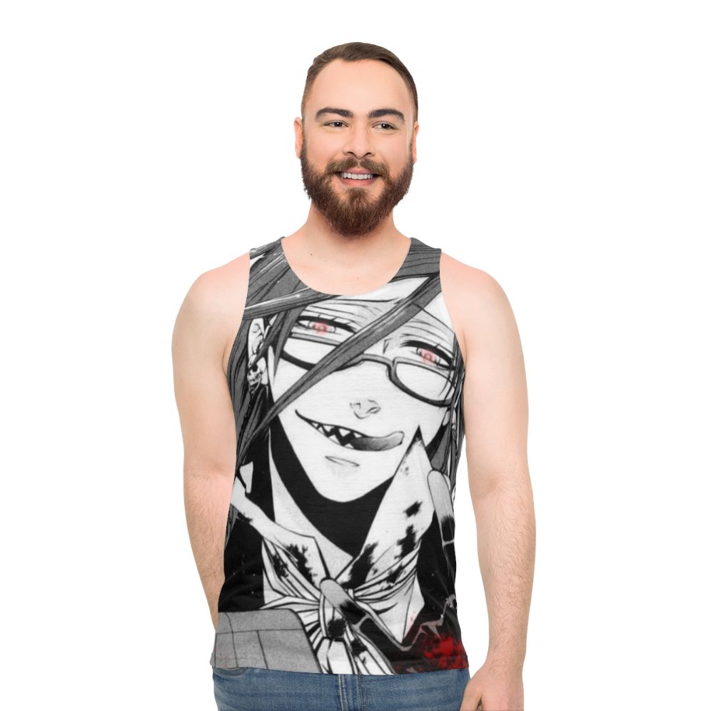Grell Sutcliff Anime Inspired Unisex Tank Top