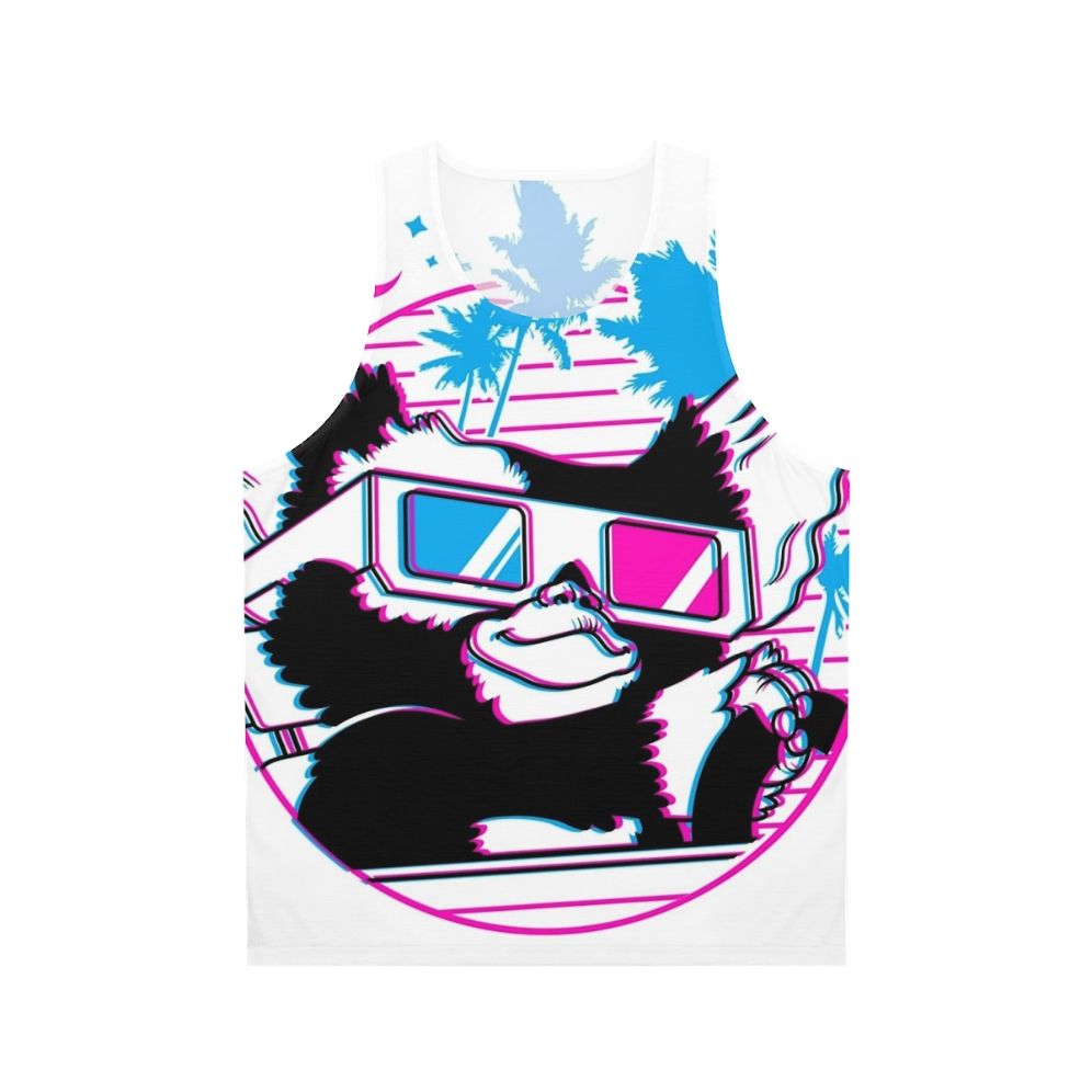 Gremlin-inspired 80s retro unisex tank top