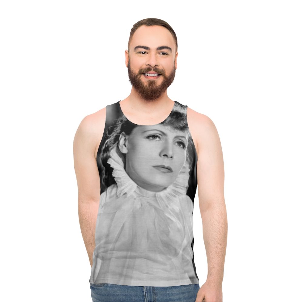 Greta Garbo Unisex Tank Top