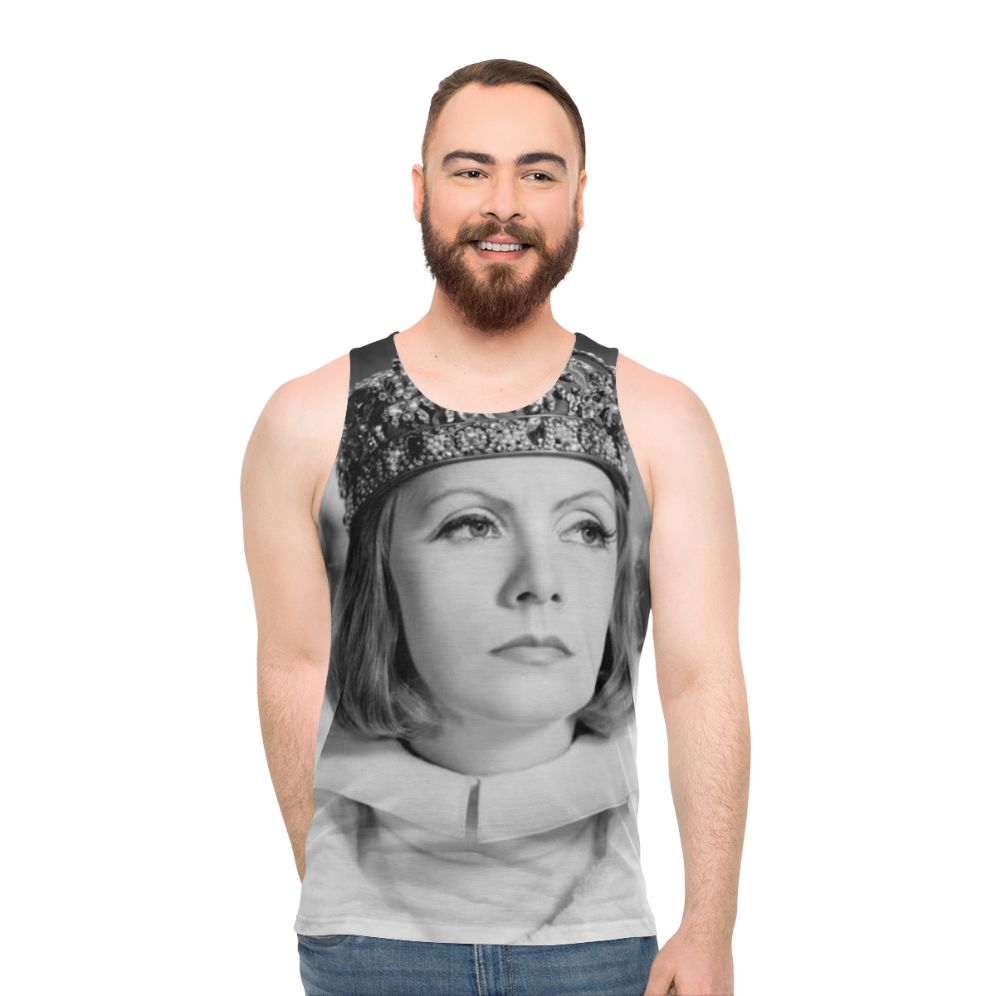Greta Garbo unisex tank top