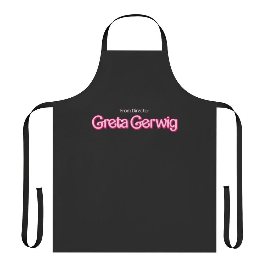 Greta Gerwig inspired apron featuring indie film references