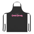 Greta Gerwig inspired apron featuring indie film references