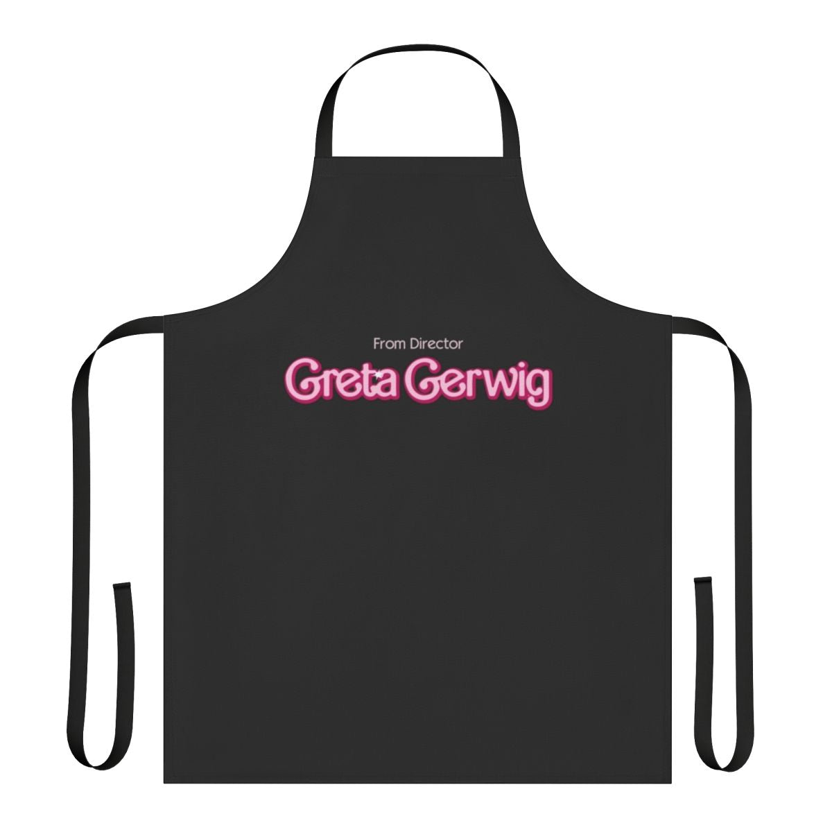 Greta Gerwig inspired apron featuring indie film references