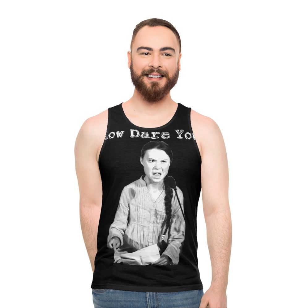 Greta Thunberg Climate Change Unisex Tank Top