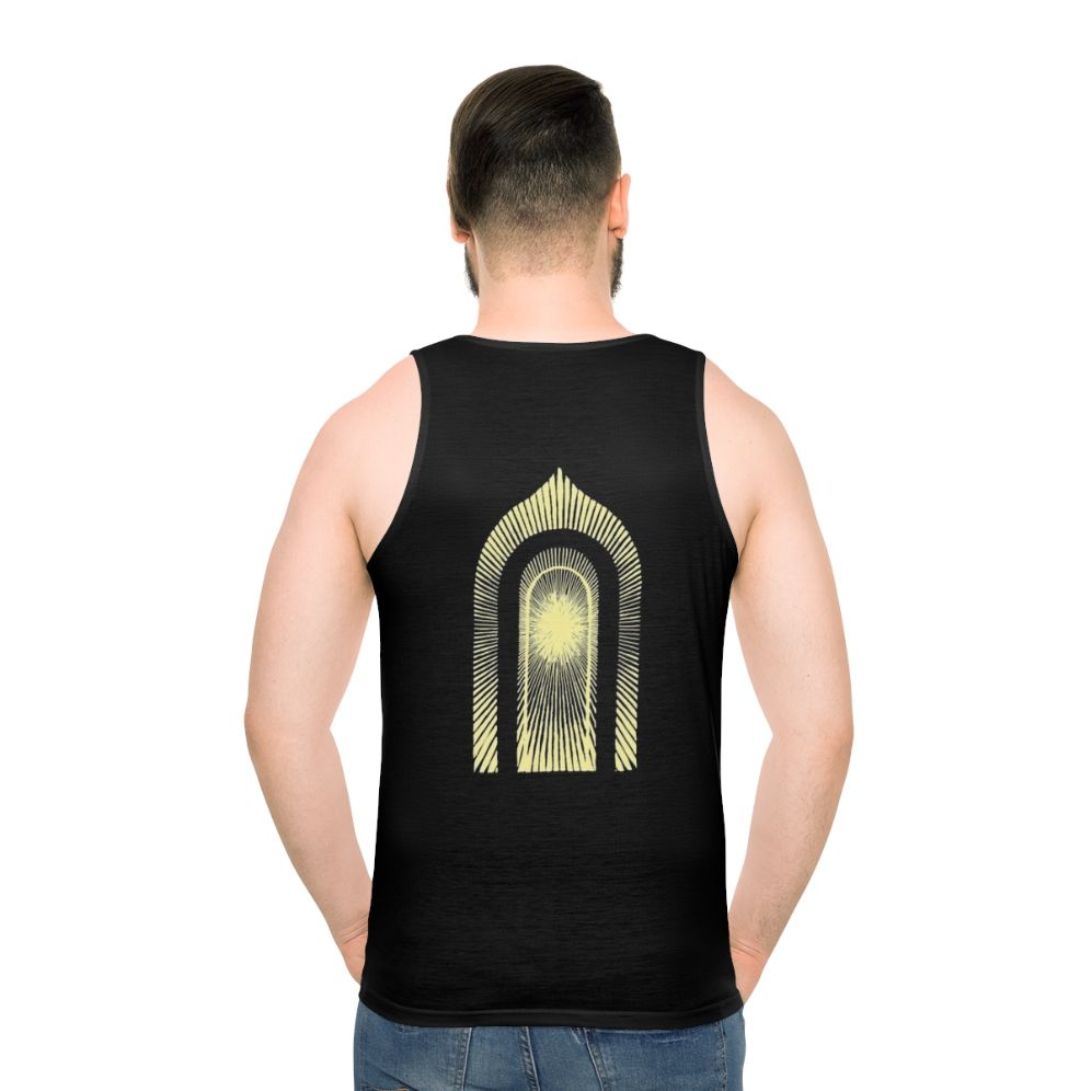 Greta Van Fleet unisex tank top featuring the album "The Battle at Gardens Gate"