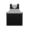 Grey Stripe Logan's Run Sandman Unisex Tank Top