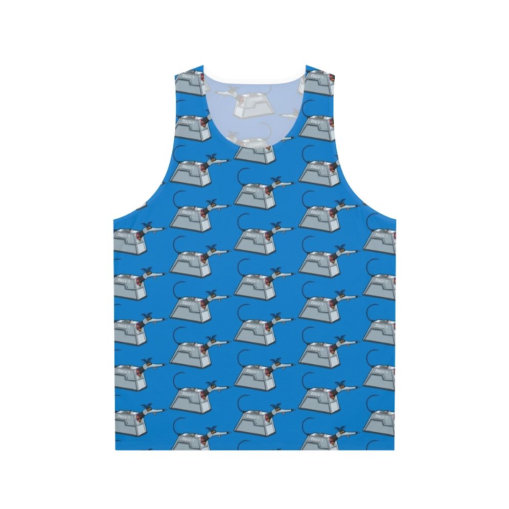 Grey unisex tank top