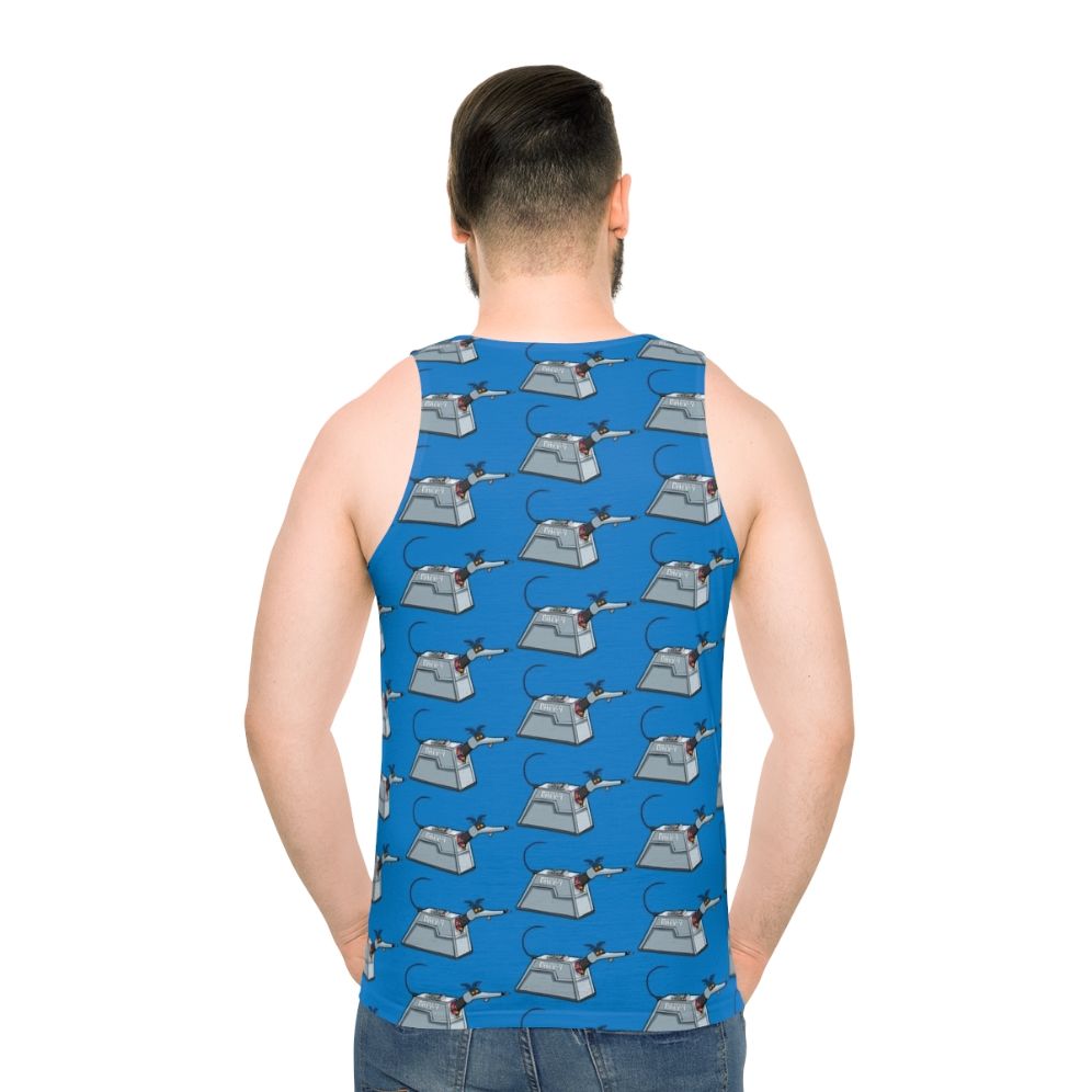 Grey unisex tank top
