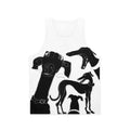 Greyhound Pixel Graphic Tank Top