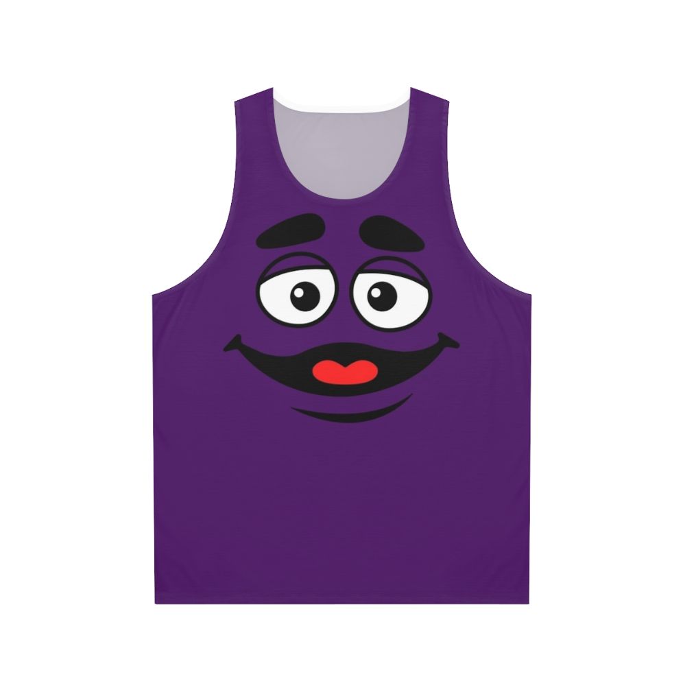 Grimace Face Unisex Tank Top