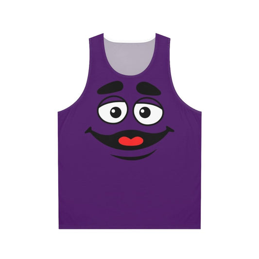 Grimace Face Unisex Tank Top