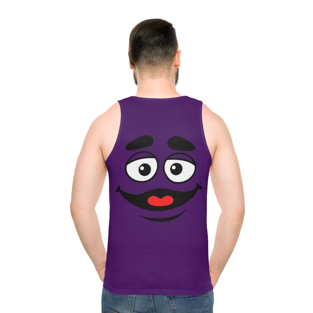 Grimace Face Unisex Tank Top
