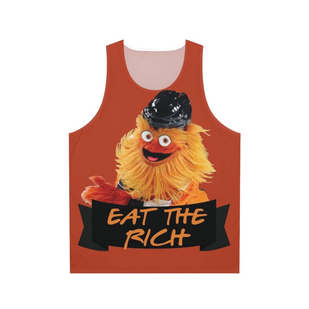 Gritty Philadelphia Flyers "Eat The Rich" Unisex Tank Top