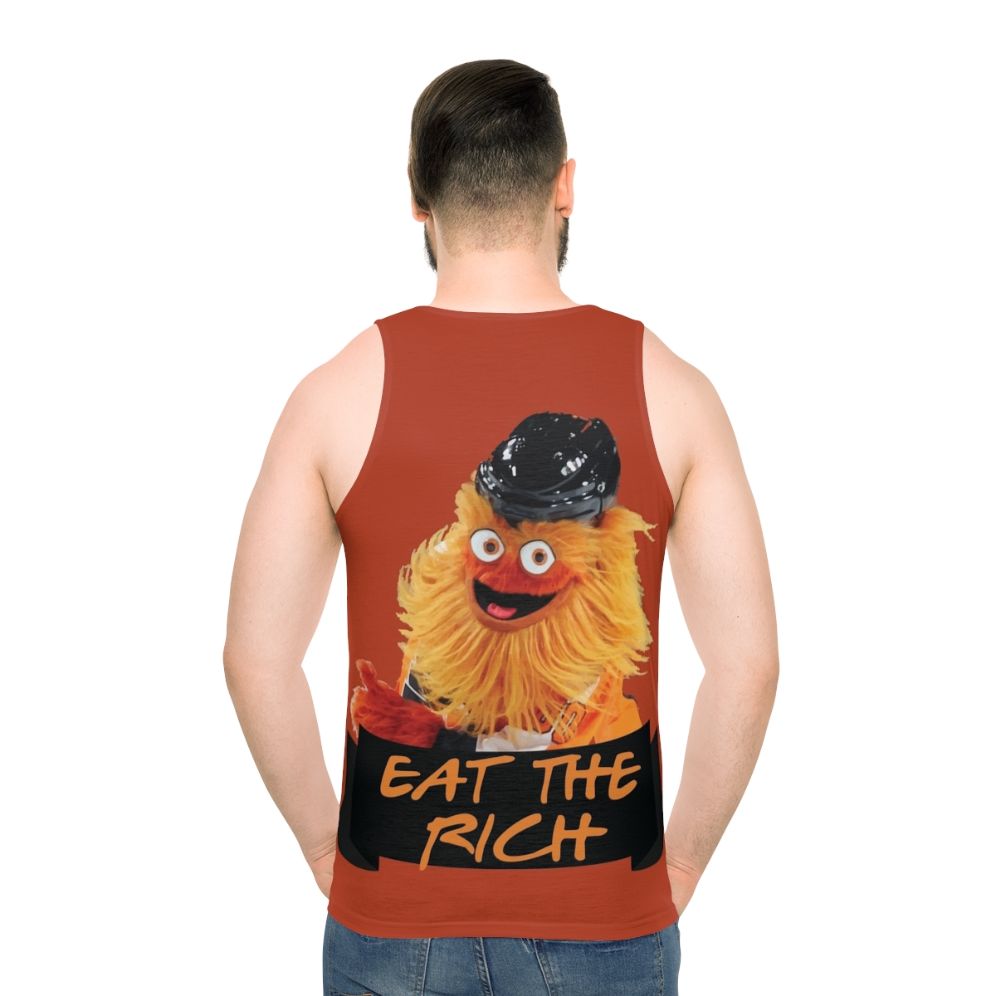 Gritty Philadelphia Flyers "Eat The Rich" Unisex Tank Top