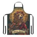 Grizzle Inspired Bear Feminist Apron for Cooking and Baking
