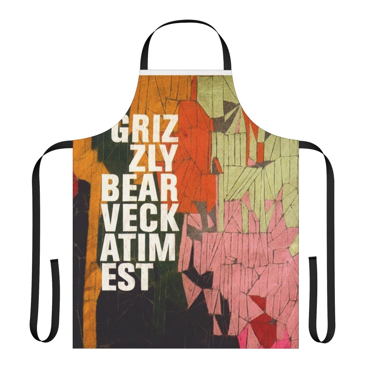 Grizzly Bear Inspired Apron with Veckatimest Album Artwork