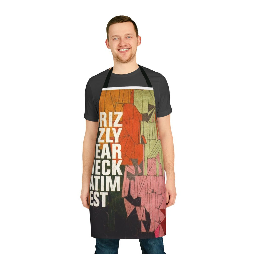 Grizzly Bear Inspired Apron with Veckatimest Album Artwork