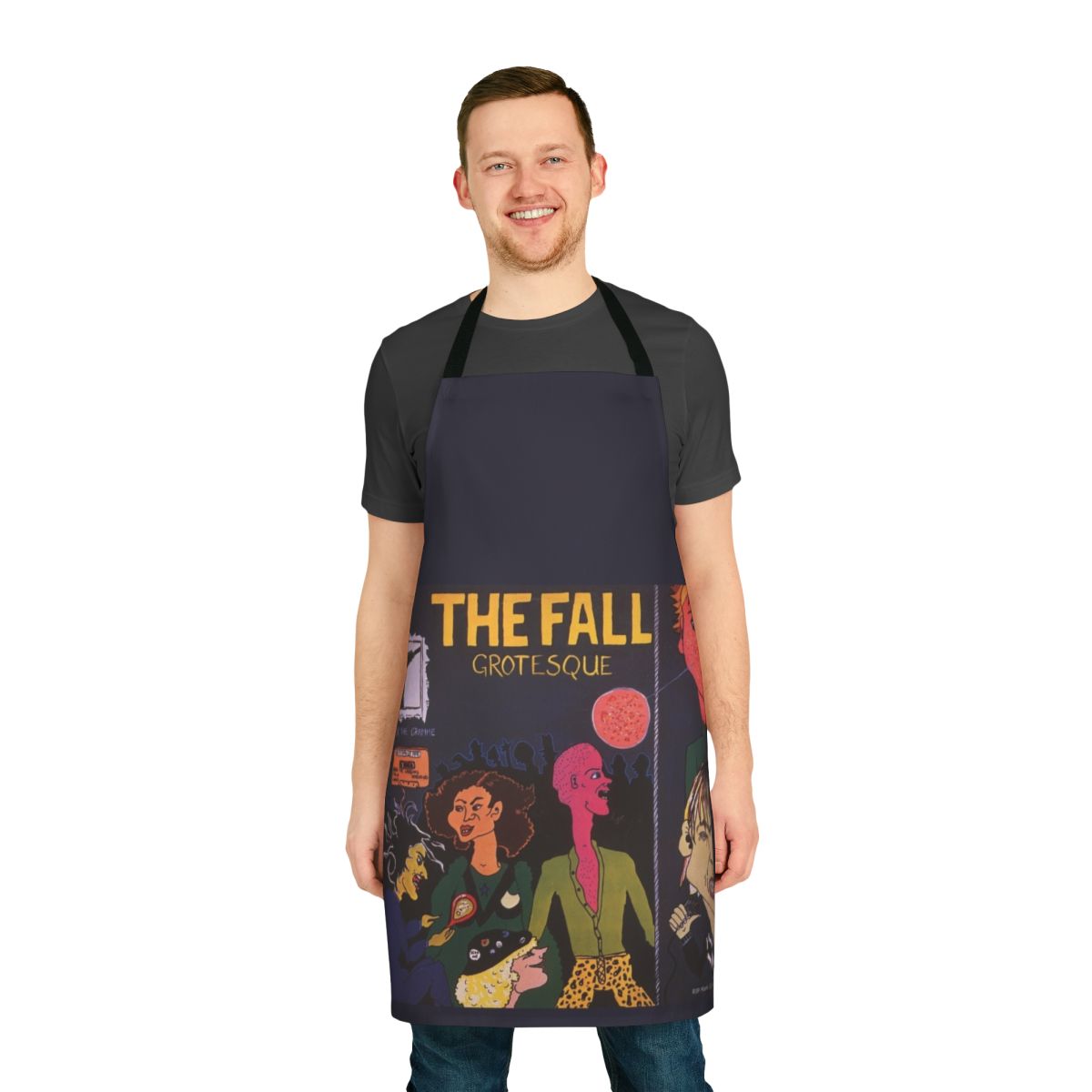 Apron featuring the Grotesque album cover artwork by The Fall