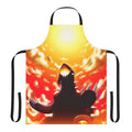 Groudon-themed apron featuring a colorful, anime-style illustration of the legendary Pokemon