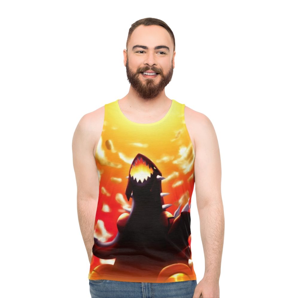 Groudon Pokemon Fan Art Unisex Tank Top