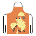 Growlithe-themed apron featuring the popular Pokémon character