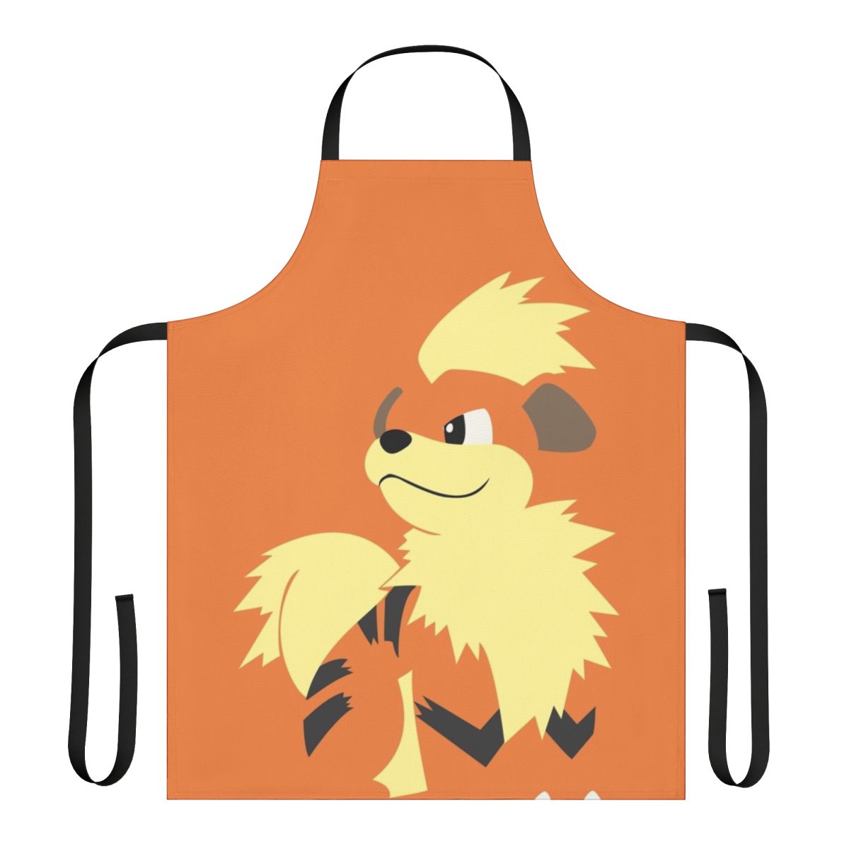 Growlithe-themed apron featuring the popular Pokémon character