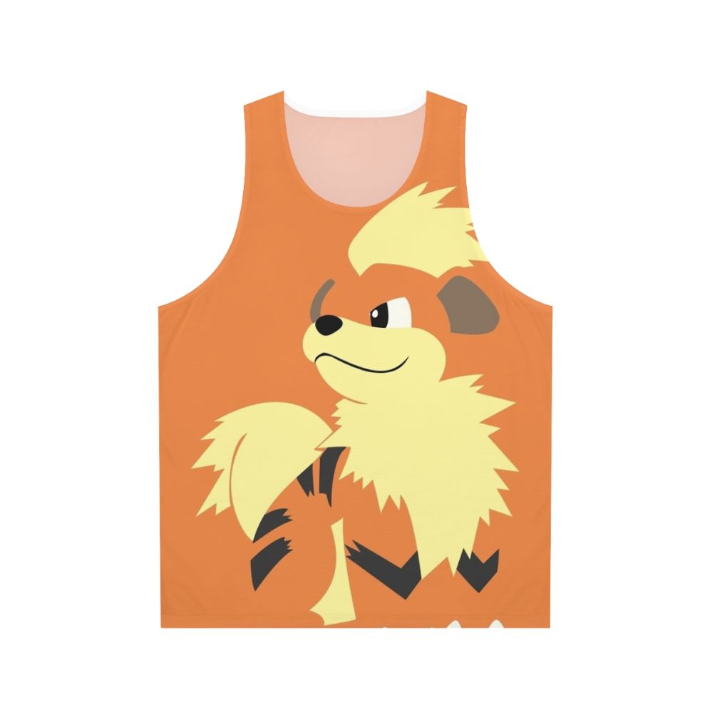 Growlithe Pokemon Unisex Tank Top