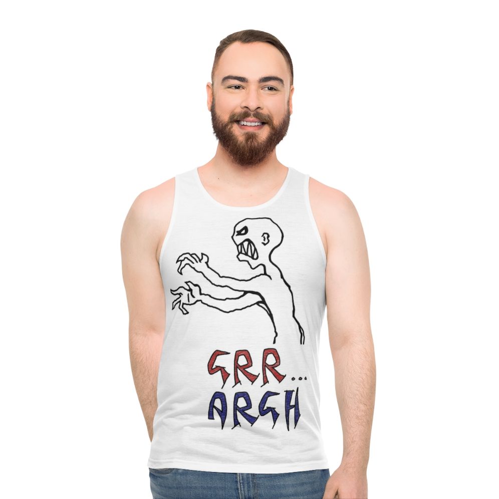 Grr Argh Unisex Tank Top featuring Buffy the Vampire Slayer design