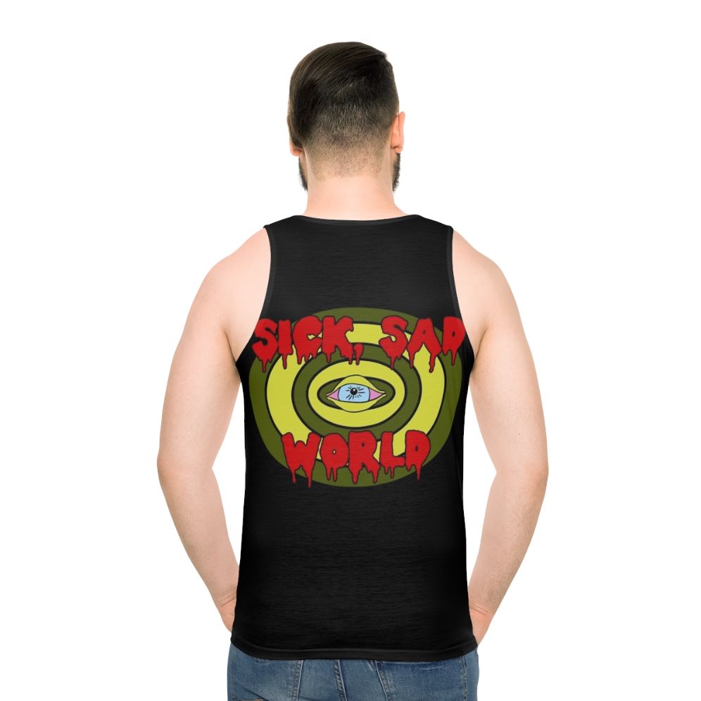 Grunge 90s "Sick Sad World" Unisex Tank Top