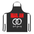 "Apron featuring the iconic Pearl Jam band logo and design"