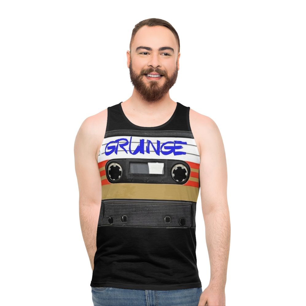 Grunge music unisex tank top