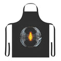 Pearl Jam inspired apron with grunge music and 90s Seattle punk design