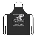 Grunge-inspired apron featuring a tribute design to legendary Foo Fighters drummer Taylor Hawkins