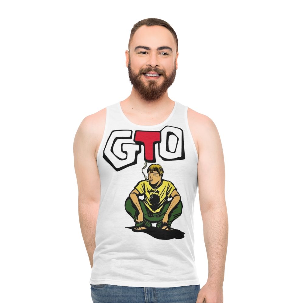 Unisex GTO inspired tank top