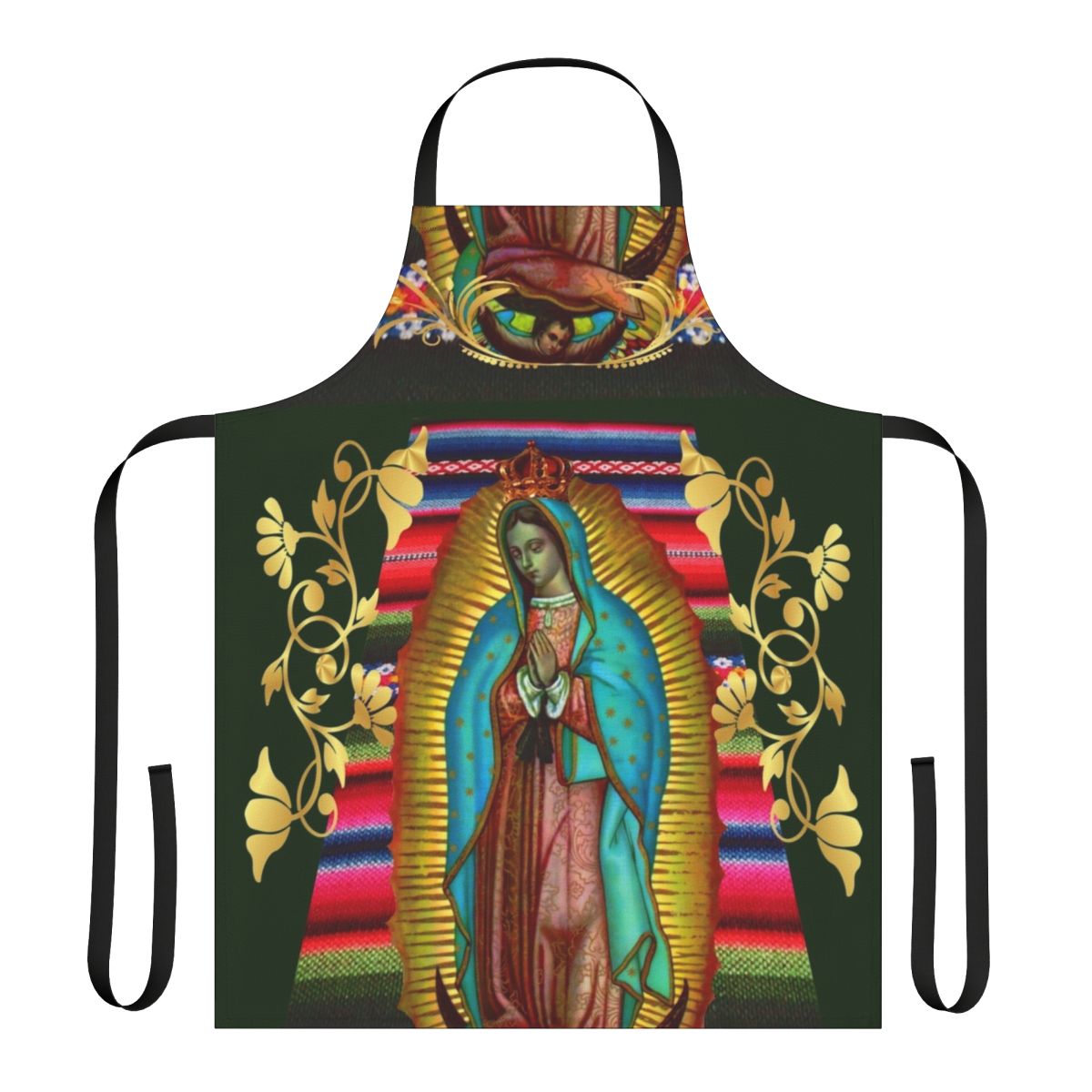 Guadalupe Virgin Mary Inspired Apron