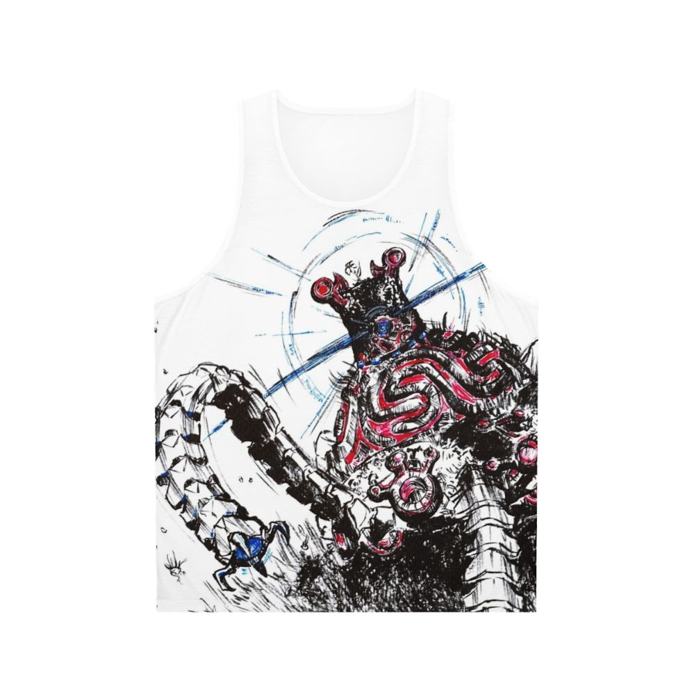 Guardian Unisex Tank Top with Zelda: Breath of the Wild Inspired Design