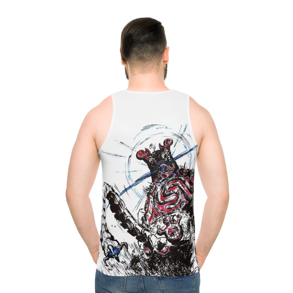 Guardian Unisex Tank Top with Zelda: Breath of the Wild Inspired Design