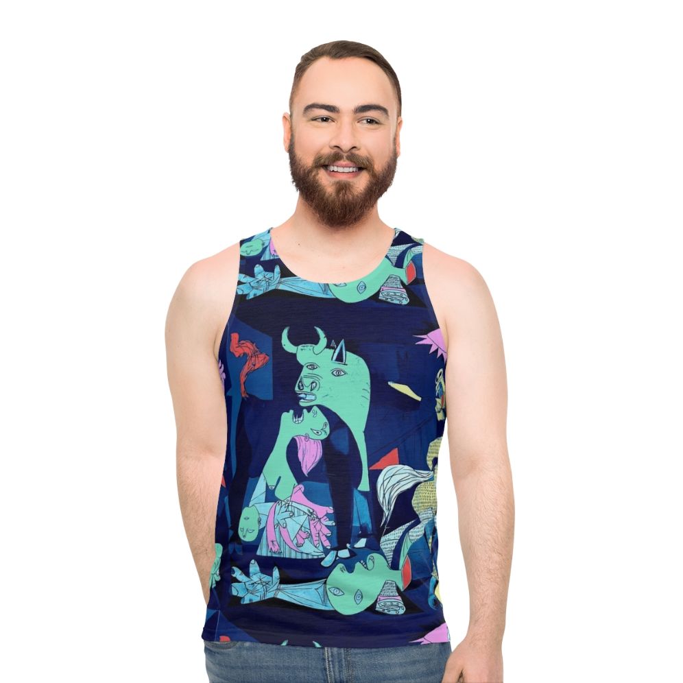 Guernica Pop Art Unisex Tank Top
