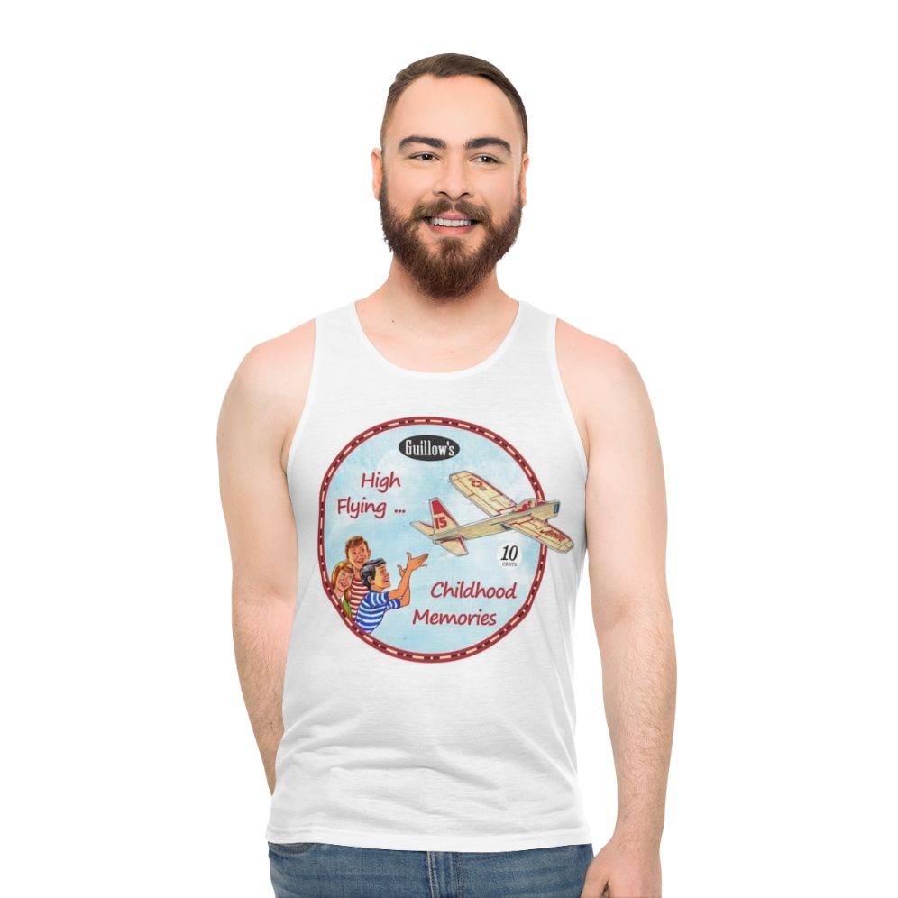 Guillow Retro Unisex Balsa Wood Tank Top