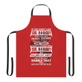 Apron with Guilty Gear character Sol Badguy design