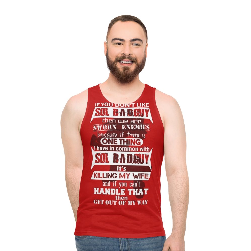Guilty Gear Sol Badguy Unisex Tank Top