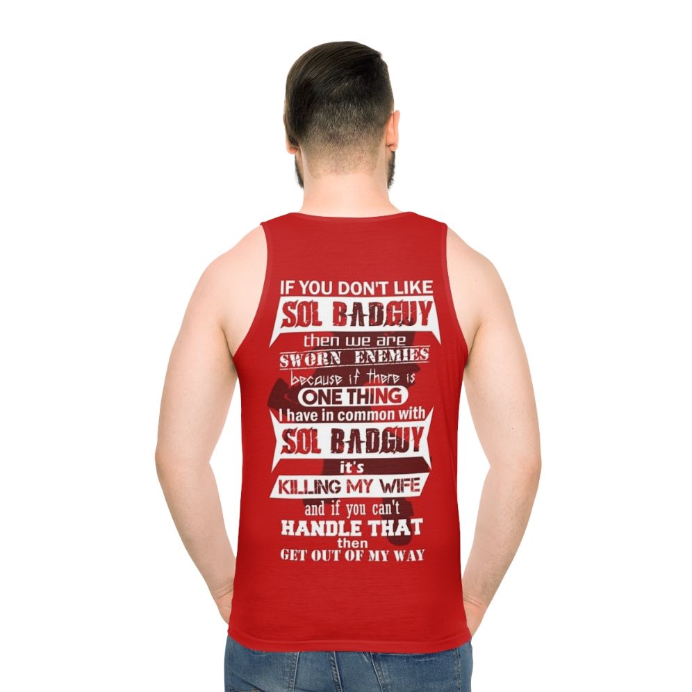 Guilty Gear Sol Badguy Unisex Tank Top